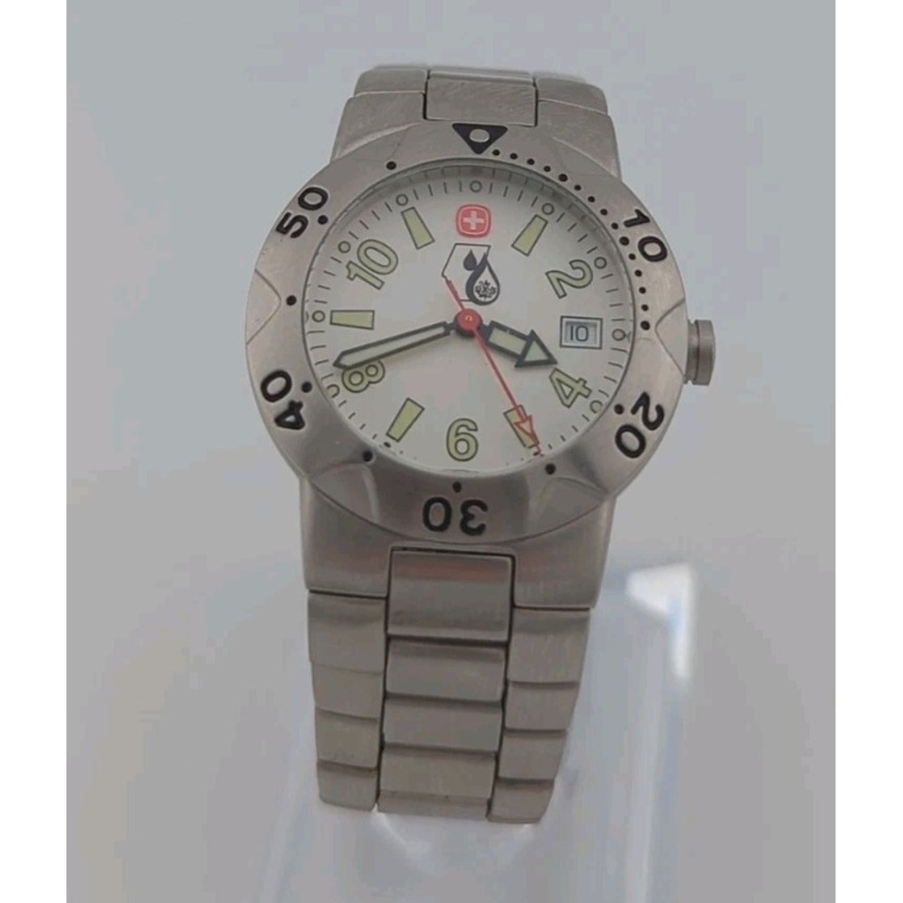 Swiss Military Wrist Watch Women's 31mm -Alberta Oil- Swiss‎ Made New Battery - Picture 2 of 6